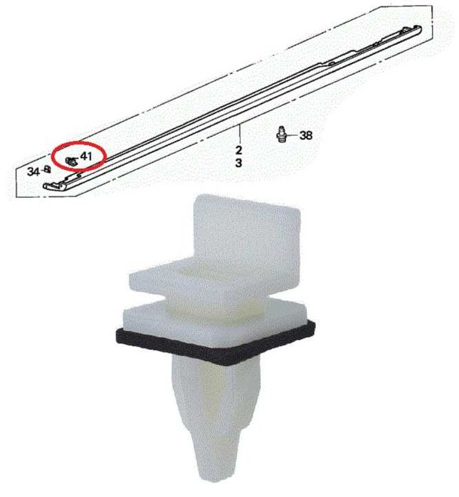 Щипки за подкалник кори Honda Civic Accord CRX Prelude Del Sol