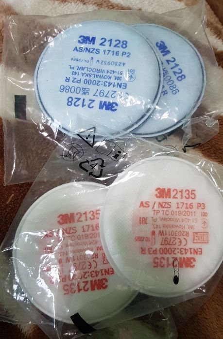 Filtre rotunde 3M , praf fum