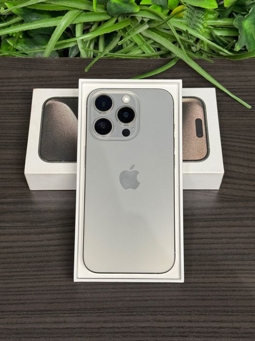 Iphone 15 Pro | 256GB | Natural Titanium | 79% + КАЛЪФИ