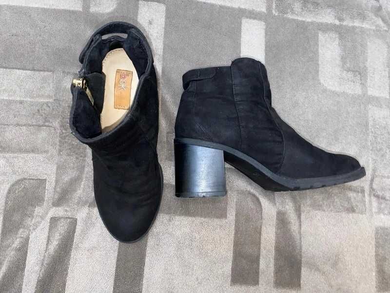 botine negre bershka 36 stare buna