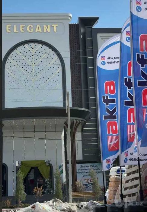 Parus bayroq reklama. Flagshtok, Yelkan bayroq, Tashqi reklama