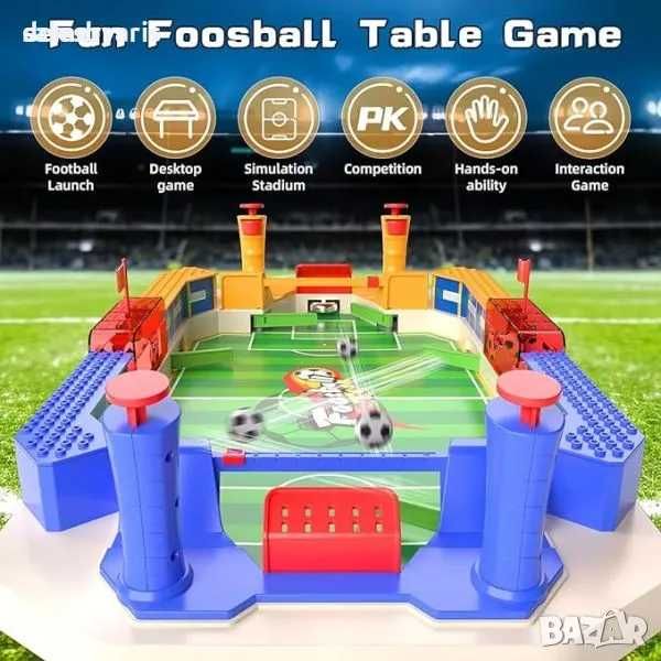 Мини футболна маса - За игра в стаята, портативна, за възрастни и деца