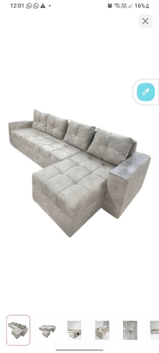 диван почти новый