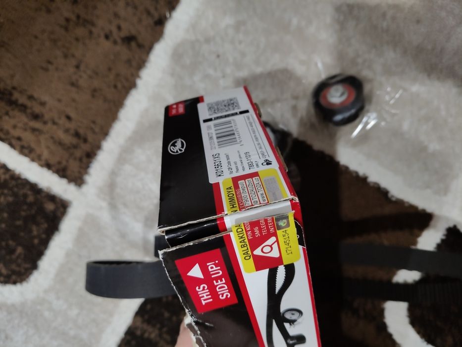 Ремень ГРМ новый с роликами