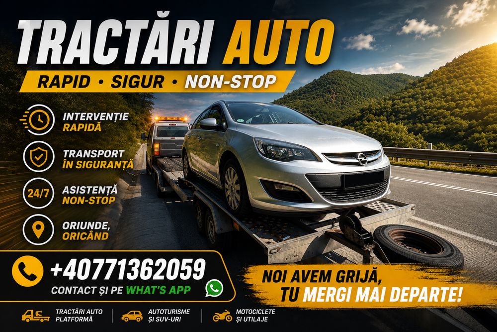 Pană tractari platforma