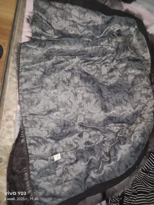 Шубка чернобурка