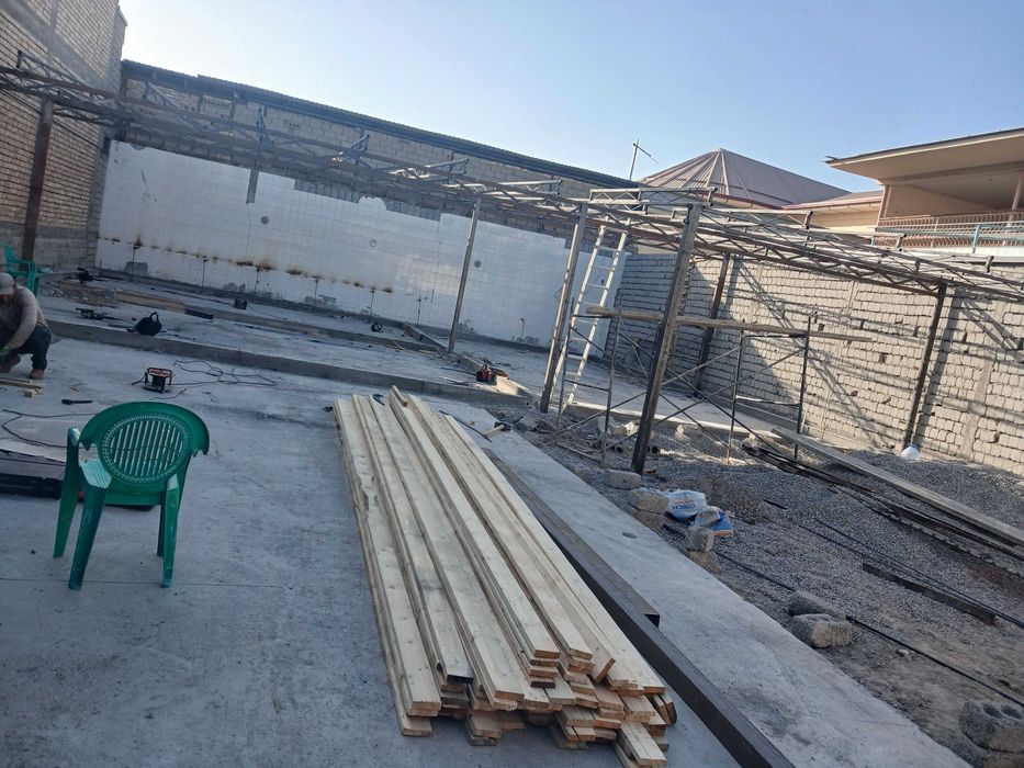 Том очип ёпиш ишларди