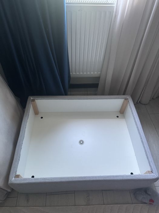 Taburet gri cumparat de la ikea