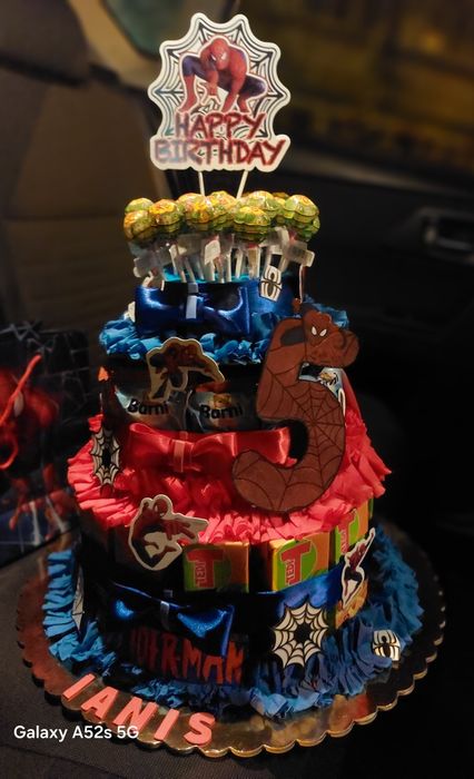 Tort din dulciuri pt gradinita/școală