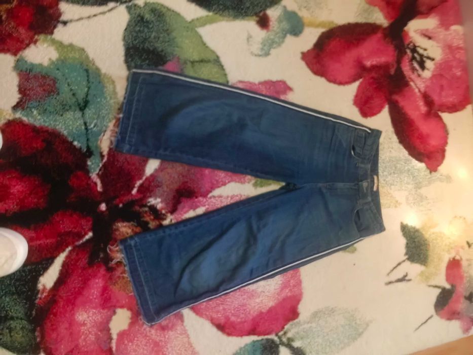 Модерно дамско/юношески дънки 7/8