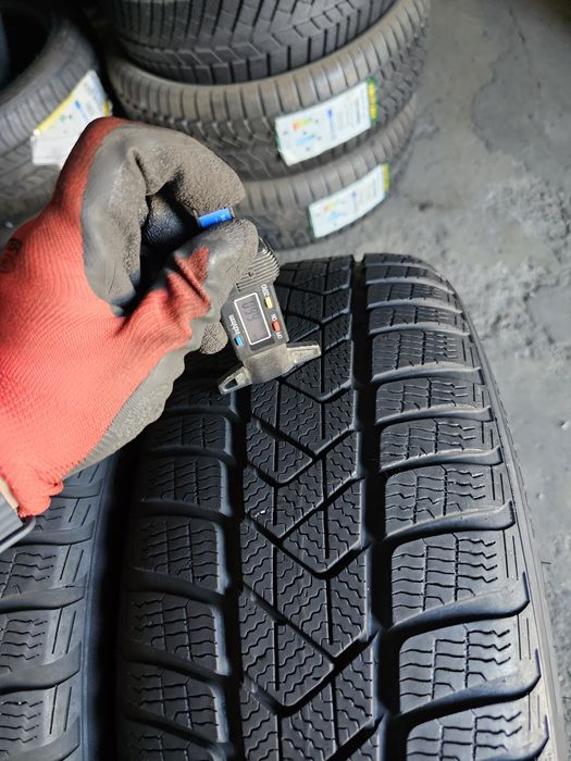 4 anvelope iarna  205 50 17 Pirelli 2021 6.6mm.