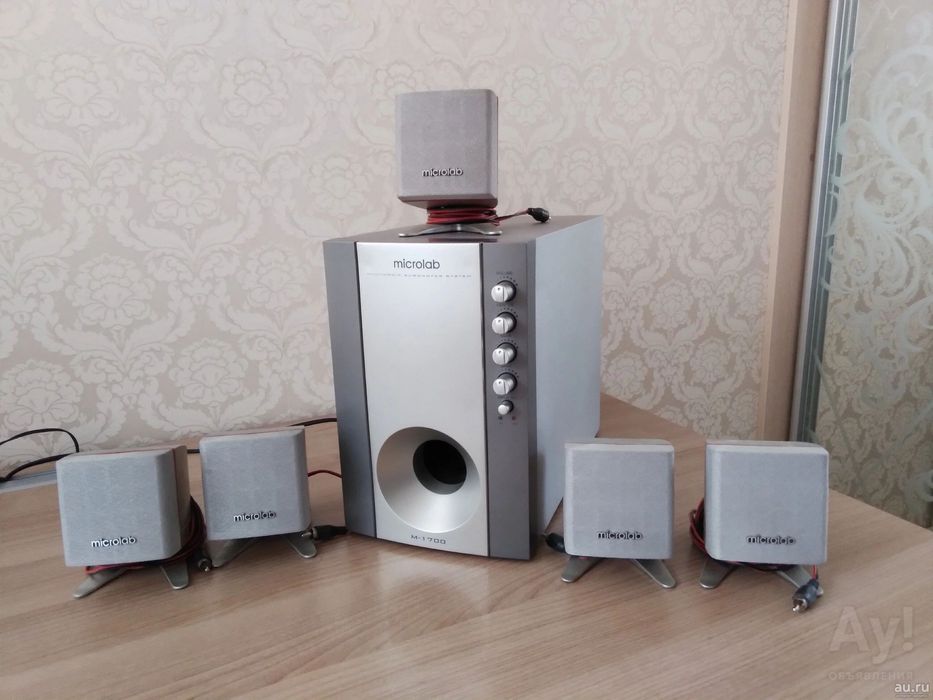 Акустическая система Microlab M-1700 — сабвуфер