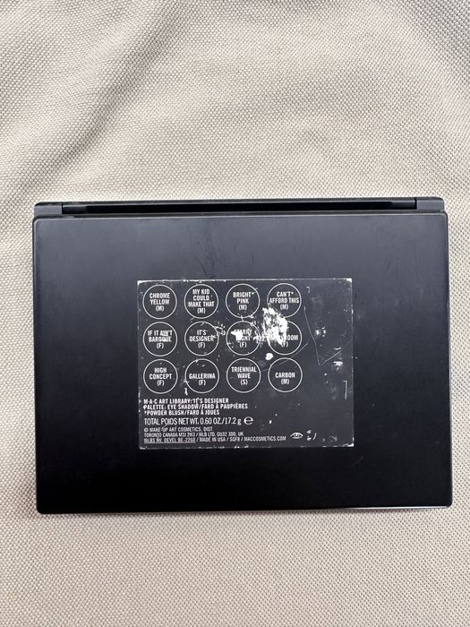 Палитра Mac cosmetics Library it’s designer