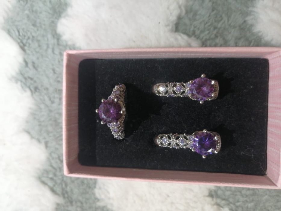 Новый комплект серебро