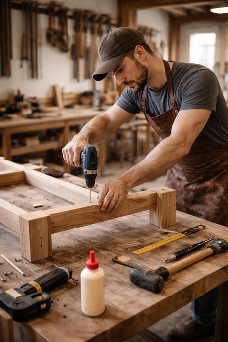 Монтаж на мебели