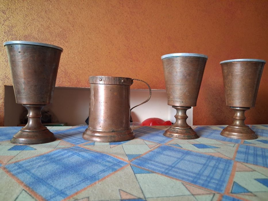 Pocal /cupa alama/cupru vinted decorativ antichități