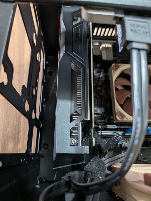 PC Gaming ITX i7 6700 GTX 1050 Ti Noctua Corsair SF450 SSD