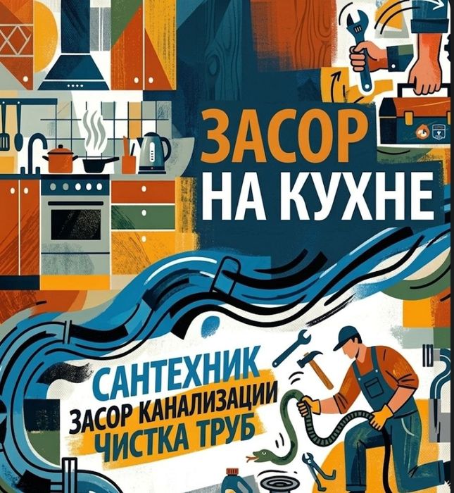 Сантехник ЗАСОР конализации. Конализация тозалаш 24/7. Сергели район
