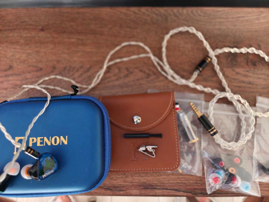 Penon Fan 3 + ISN S4 Upgrade Cable | Like New | Premium Hybrid IEM | Full Bundle