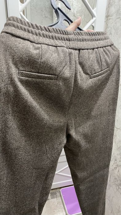 Брюки новые зимние  из драп, размер 46