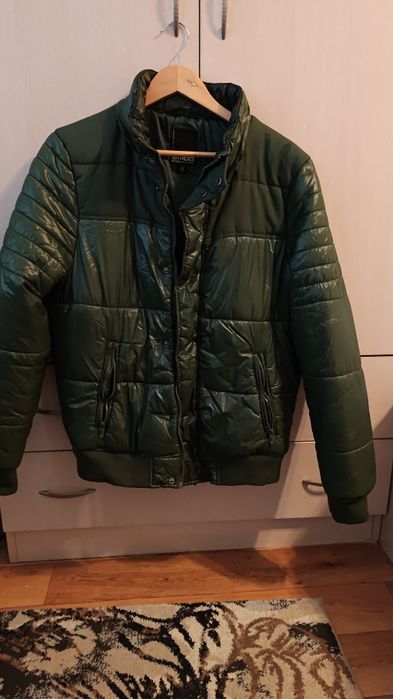 Мъжко зимно яке SMOG M Тъмно зелено