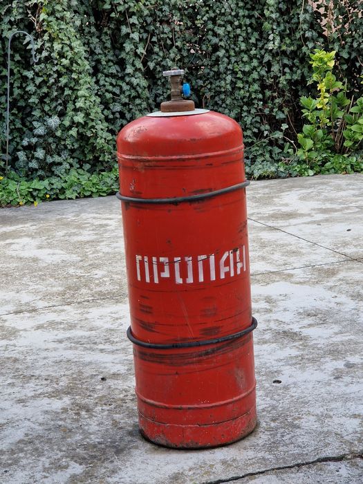 Butelie Dubla rusească de gaz GPL sau reinterpretare grill barbeque