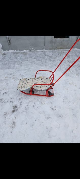 Санки с колёсами