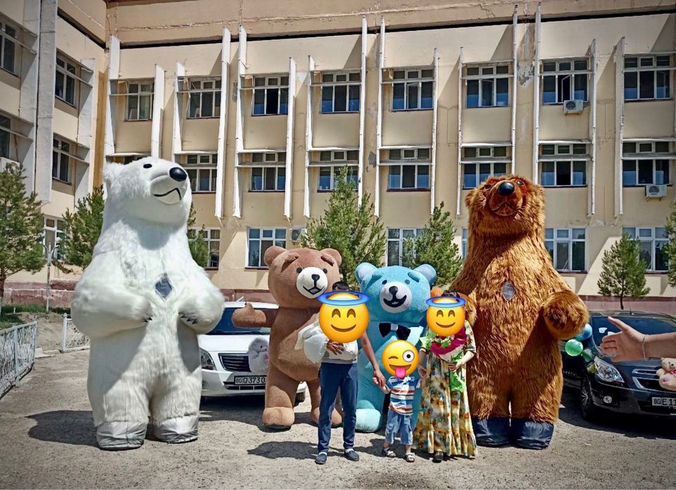 Ayiqchalar shou.Boxcha va maktablar uchun original tabriklash!!!