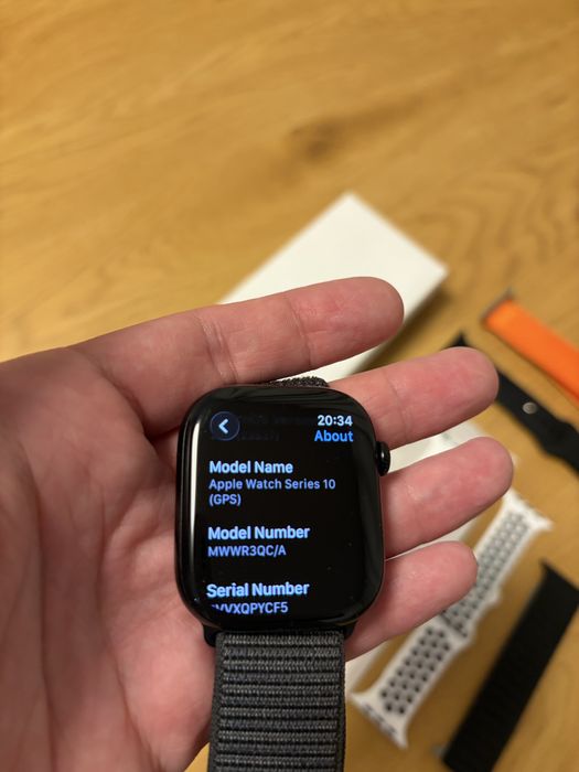 Apple Watch series 10 | 46mm | 6 curele | 100% baterie