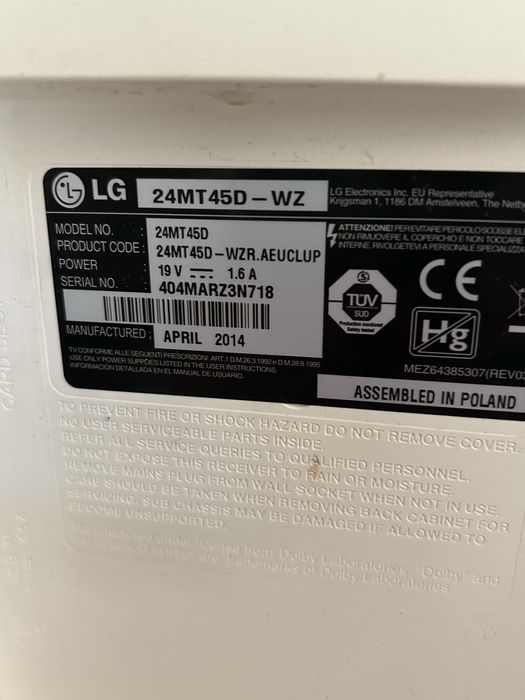 Конфигурация Samsung монитор/TV, desktop, клавиатура, колонки