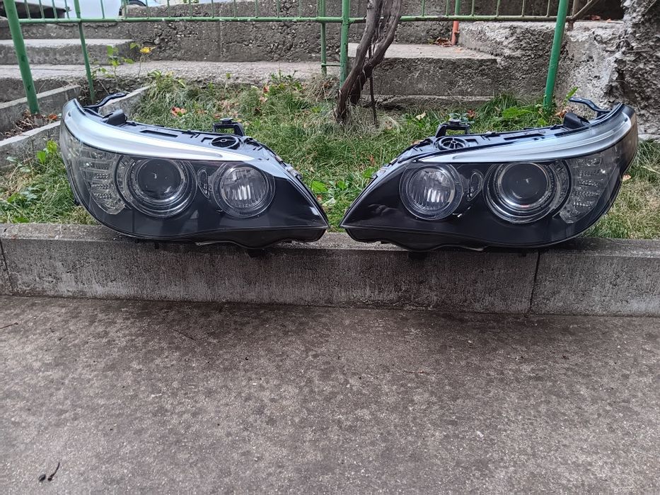 Фарове Бмв Е60 фейслифт ксенон динамик (завиващи) драйв,BMW e60 xenon