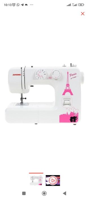Швейная машинка джаноме2121