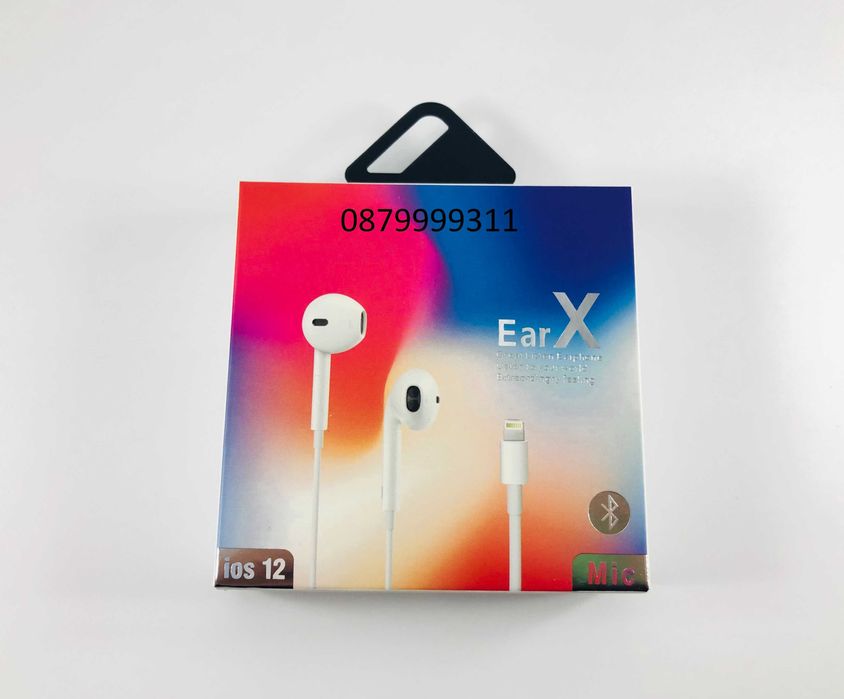 Слушалки EarPods Apple за iPhone 7 7+ 8 8+ 11 Pro X XS XR XS MAX