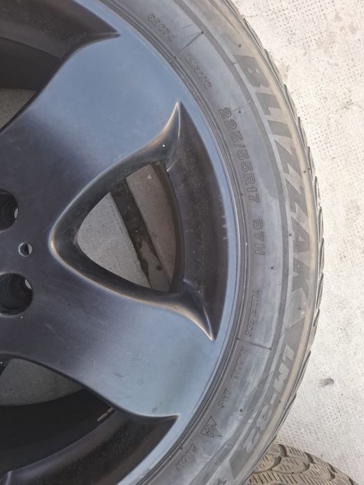 Set Roti Aluminiu Mercedes 225/55 R17  5x112