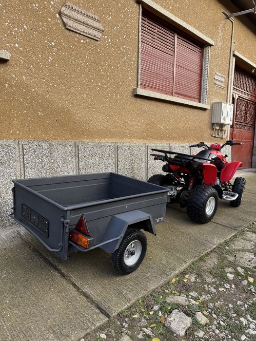 Atv Kymco Kxr 250cc + Remorca Atv/Auto  omologată 400kg
