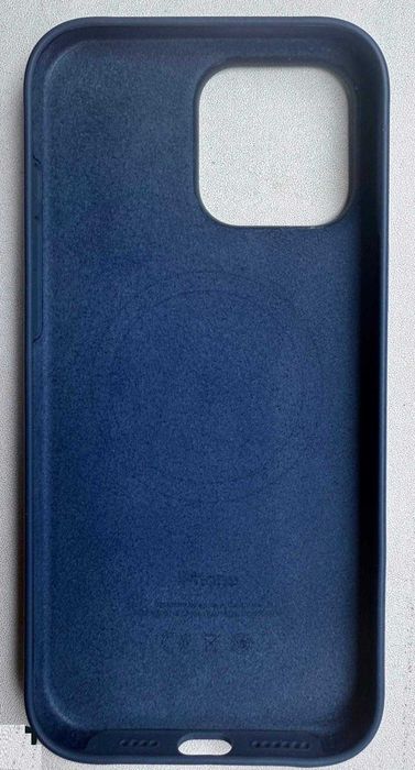 Husa Apple iPhone 16 Pro Max Originala Silicon Denim bon iStyle
