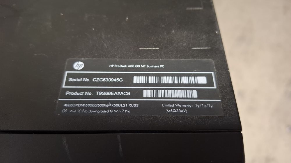 Системный блок HP