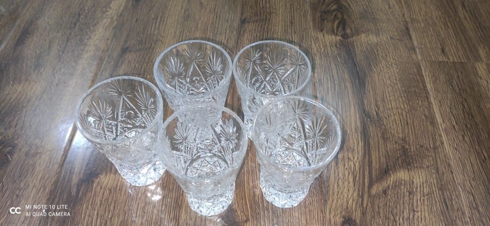 Фужеры хрустальные