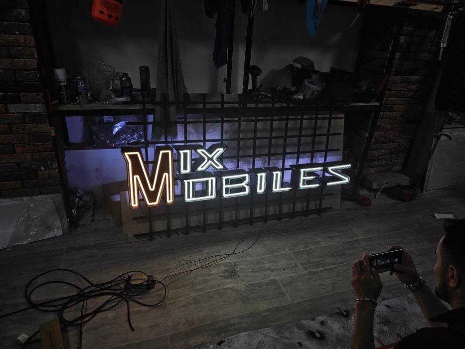 Neon reklama — yozuv, logo va dekor uchun! Неон реклама Тошкент!