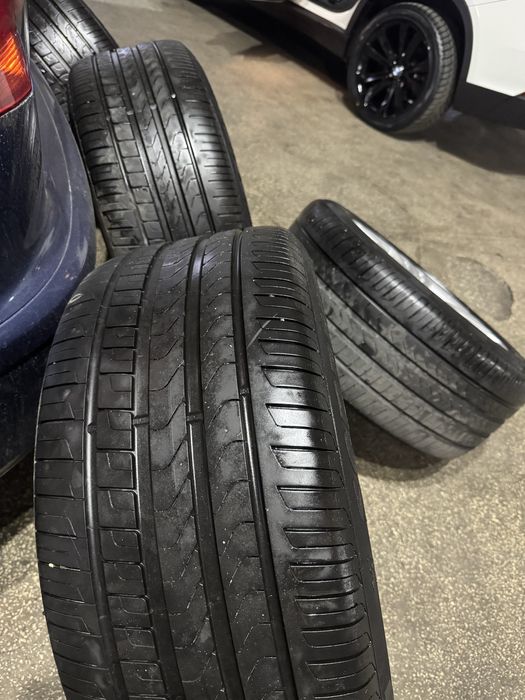 Roti bmw x5 x6 anvelope vara Pirelli foarte bune jante 19’’ foarte bun