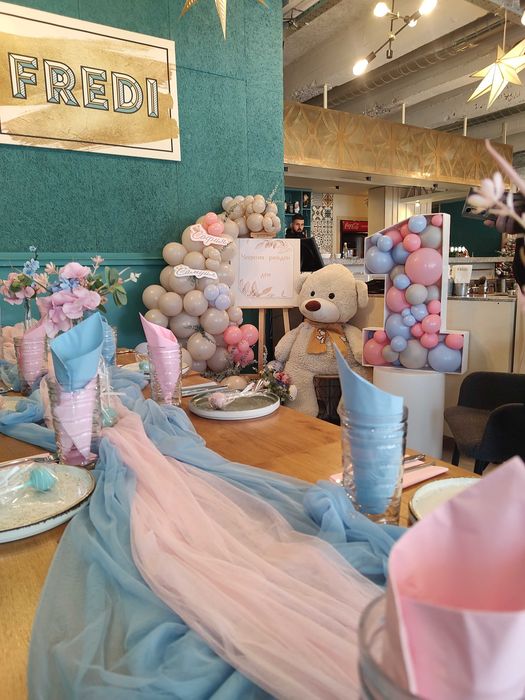 Украса за кръщене, рожден ден и юбилей