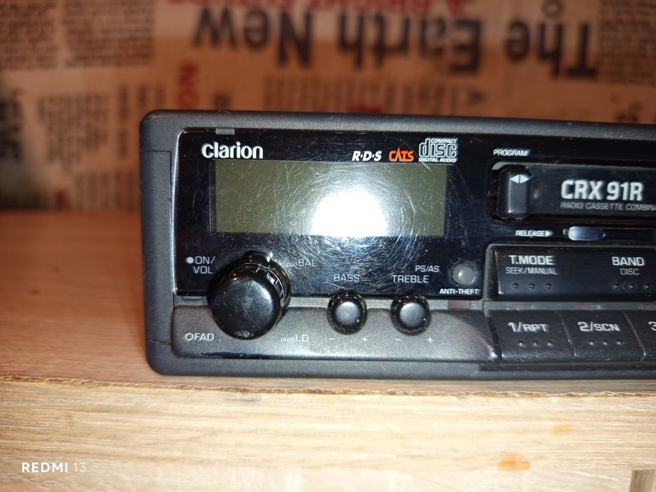 Авто Касетофон "Clarion" CRX 91R