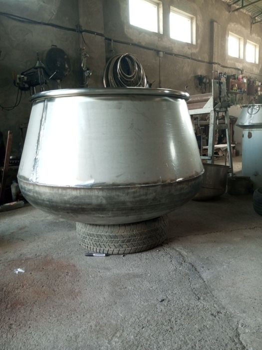 Казан из нержавейки 80кг