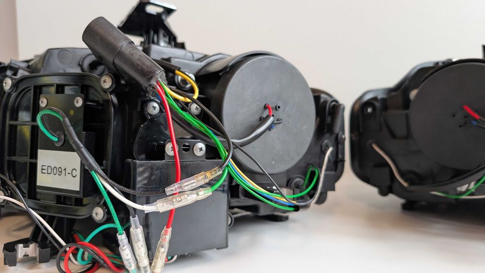 Фарове Ауди А4 Б8 08-11 ЛЕД фейс визия Нови Audi A4 B8 За ксенон xenon