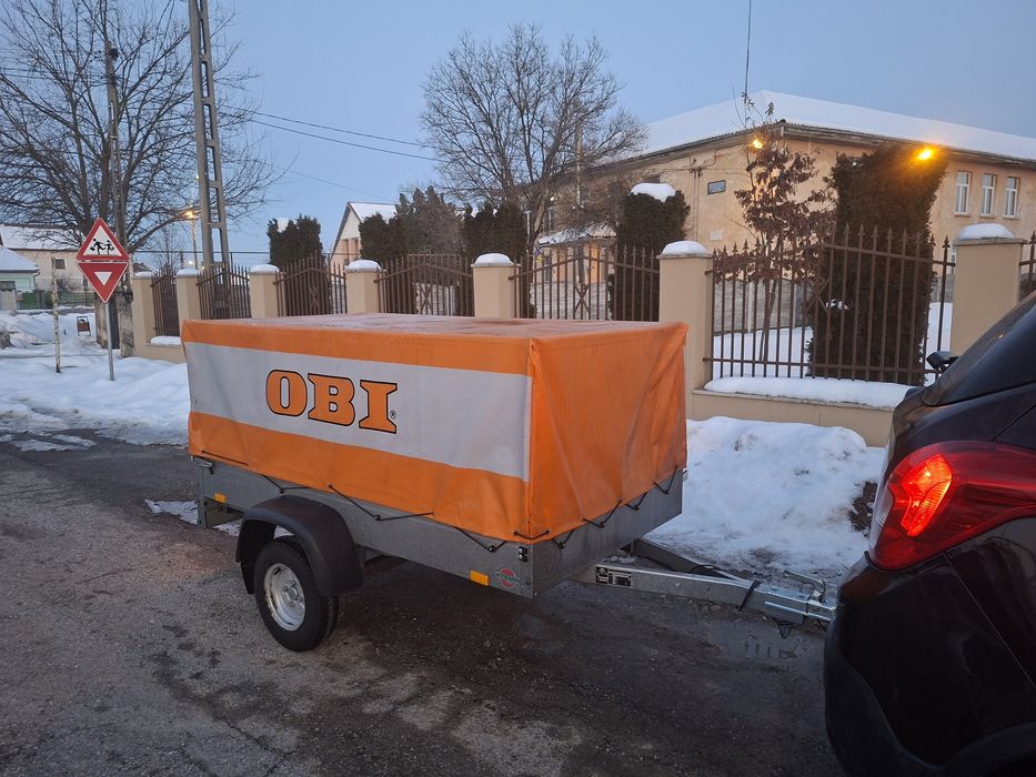 Remorca  Marca Stema 750 k.g  Ca Noua  Adusa Recent Germania