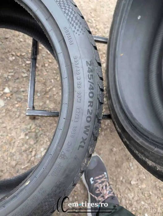 SET 2 Anvelope Iarna 245/40 R20 CONTINENTAL WinterContact TS 860 S 99W