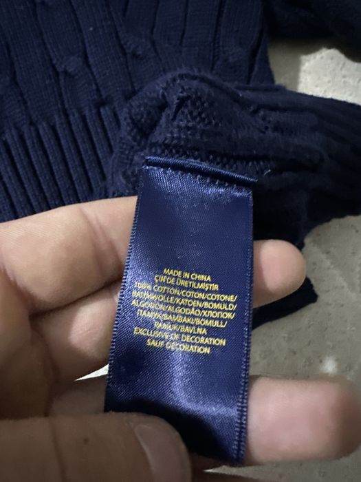 Polo Ralph Lauren Cable-Knit Cotton Crewneck Jumper