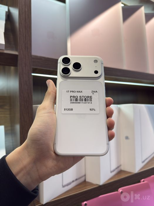 iphone 17 pro max naxtka va nasiya savdoga