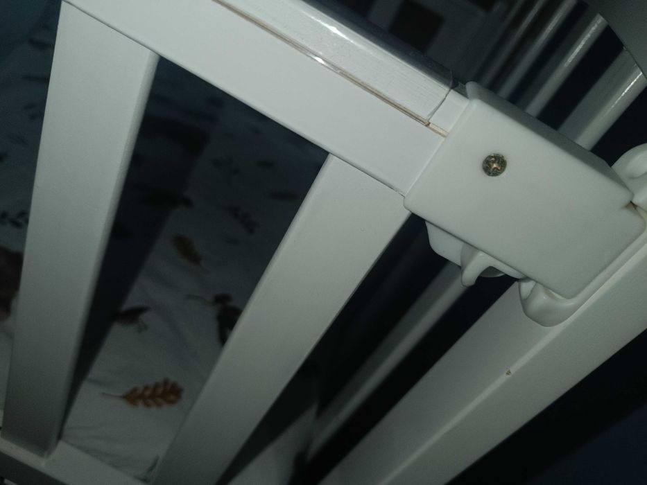 Pătuț co-sleeper lemn