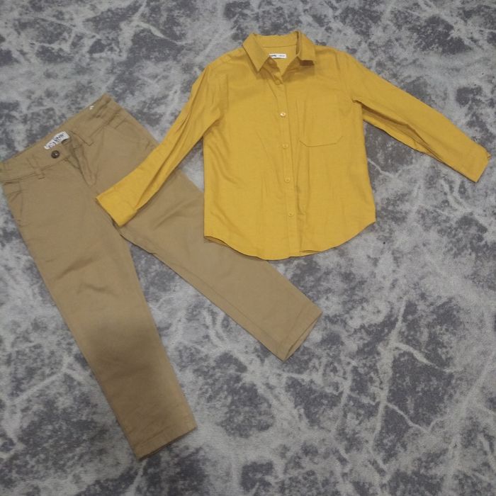 Рубашка и брюки на мальчика 5-6 лет